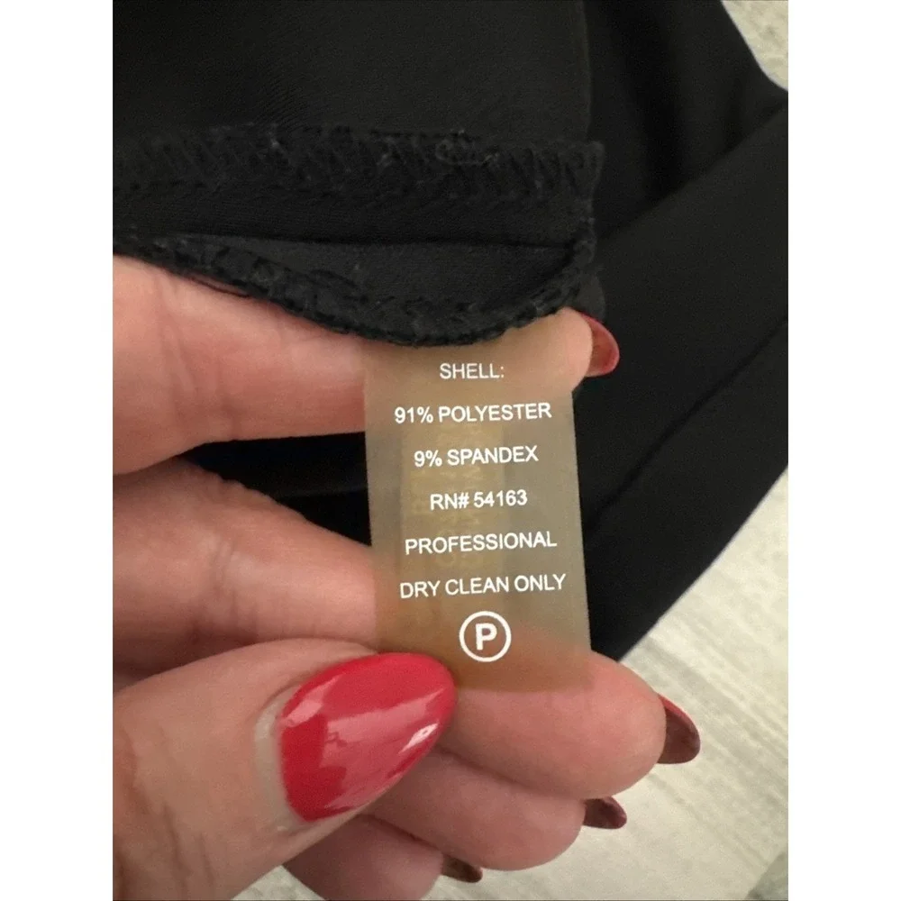 CALVIN‎ KLEIN BLACK & GOLD DRESS SIZE 12 SLEEVELESS
